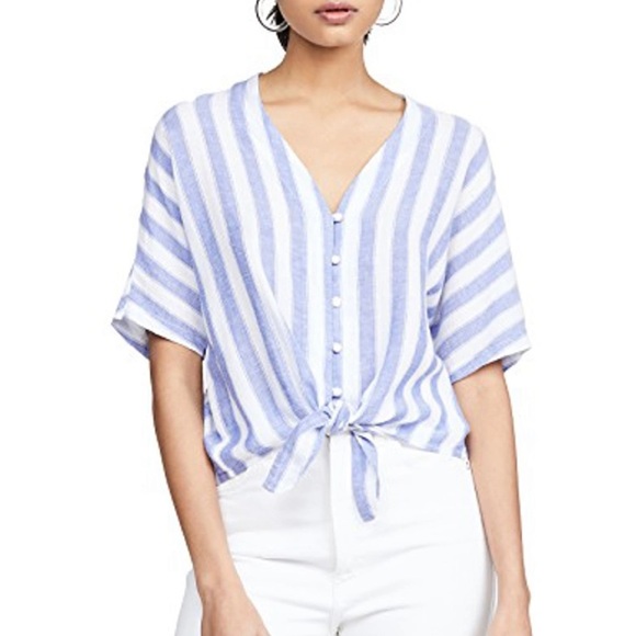 Rails Tops - RAILS | Thea top in Pacifica stripe Sz Small